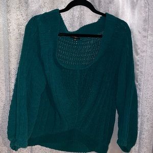 Off the shoulder sweater